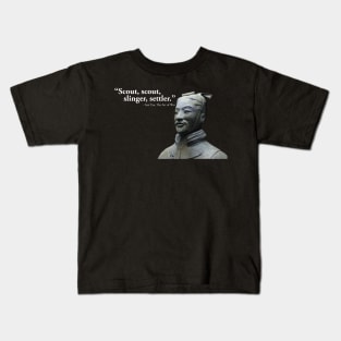 Civilization Sun Tzu Funny T-Shirt Kids T-Shirt